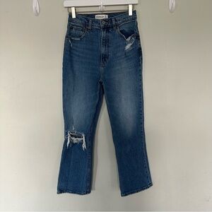 Abercrombie &‎ Fitch Ultra High Rise Kick Flare Jeans Size 26/2